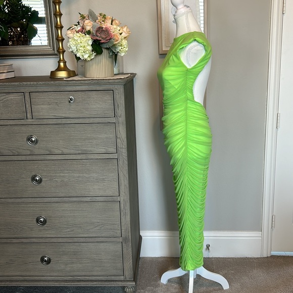 Asos Womens Neon Backless Dress - Picture 5 of 11